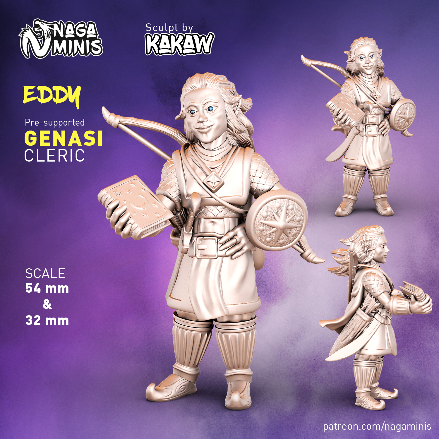 (Pre-supported) Genasi Cleric